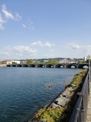 Puente del Burgo je nejstarším mostem v Pontevedra. Tento most dal městu jeho název. Pontevedra. Pontevedra, 15. 9.
